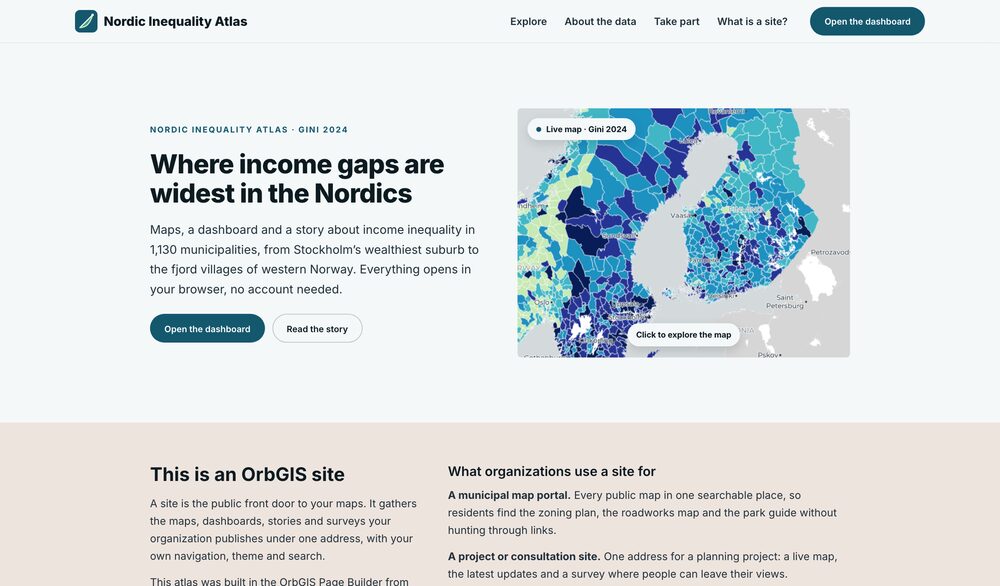 Sidbyggaren i OrbGIS